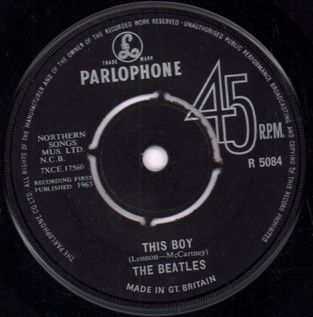 Beatles - I Want To Hold Your Hand - 7 Inch