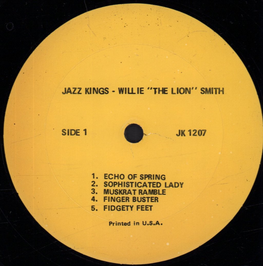 Willie The Lion Smith - Immortals - Lp