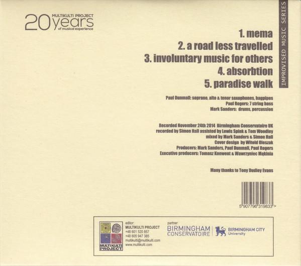 Deep Whole Trio - Paradise Walk - Cd