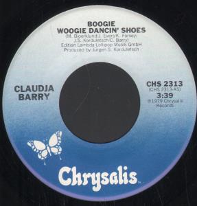 Claudja Barry - Boogie Woogie Dancin' Shoes - 7 Inch
