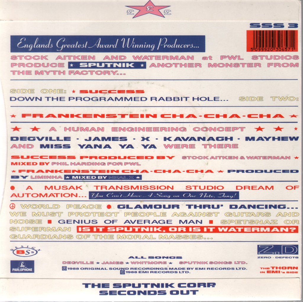 Sigue Sigue Sputnik - Success - 7 Inch