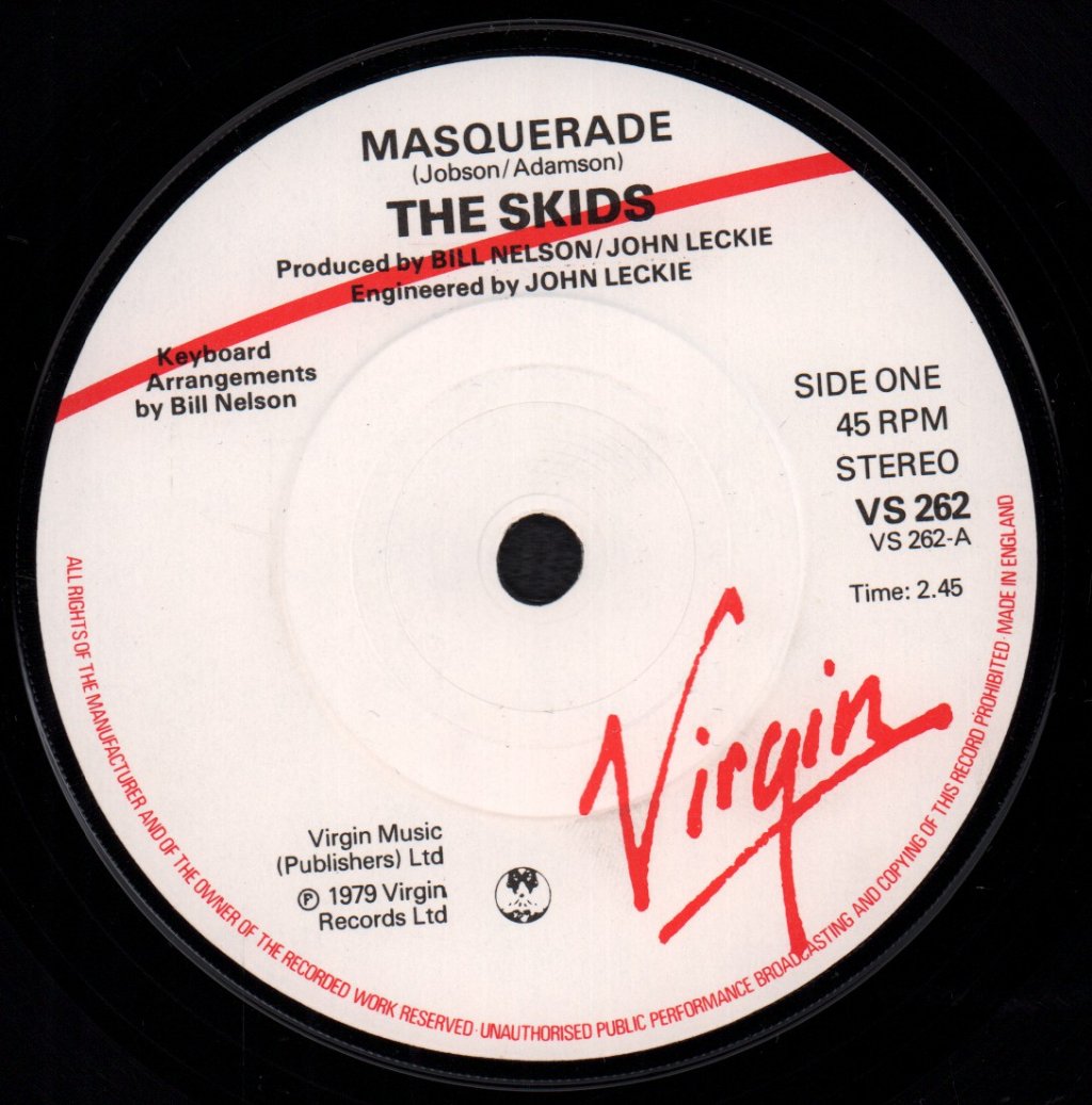 Skids - Masquerade - Double 7 Inch