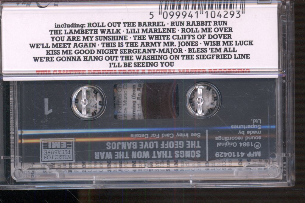 Geoff Love Banjos - Songs That Won The War - Cassette