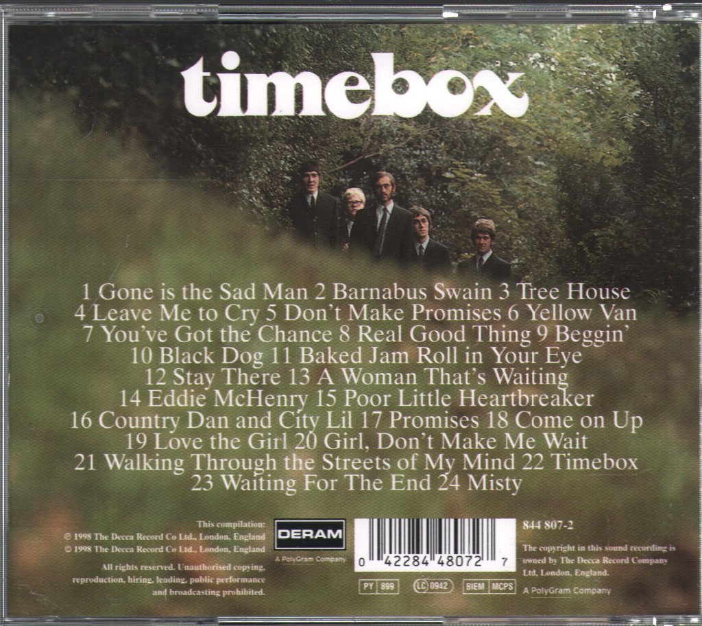 Timebox - Deram Anthology - Cd