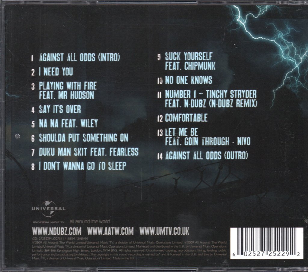 N-Dubz - Against All Odds - Cd