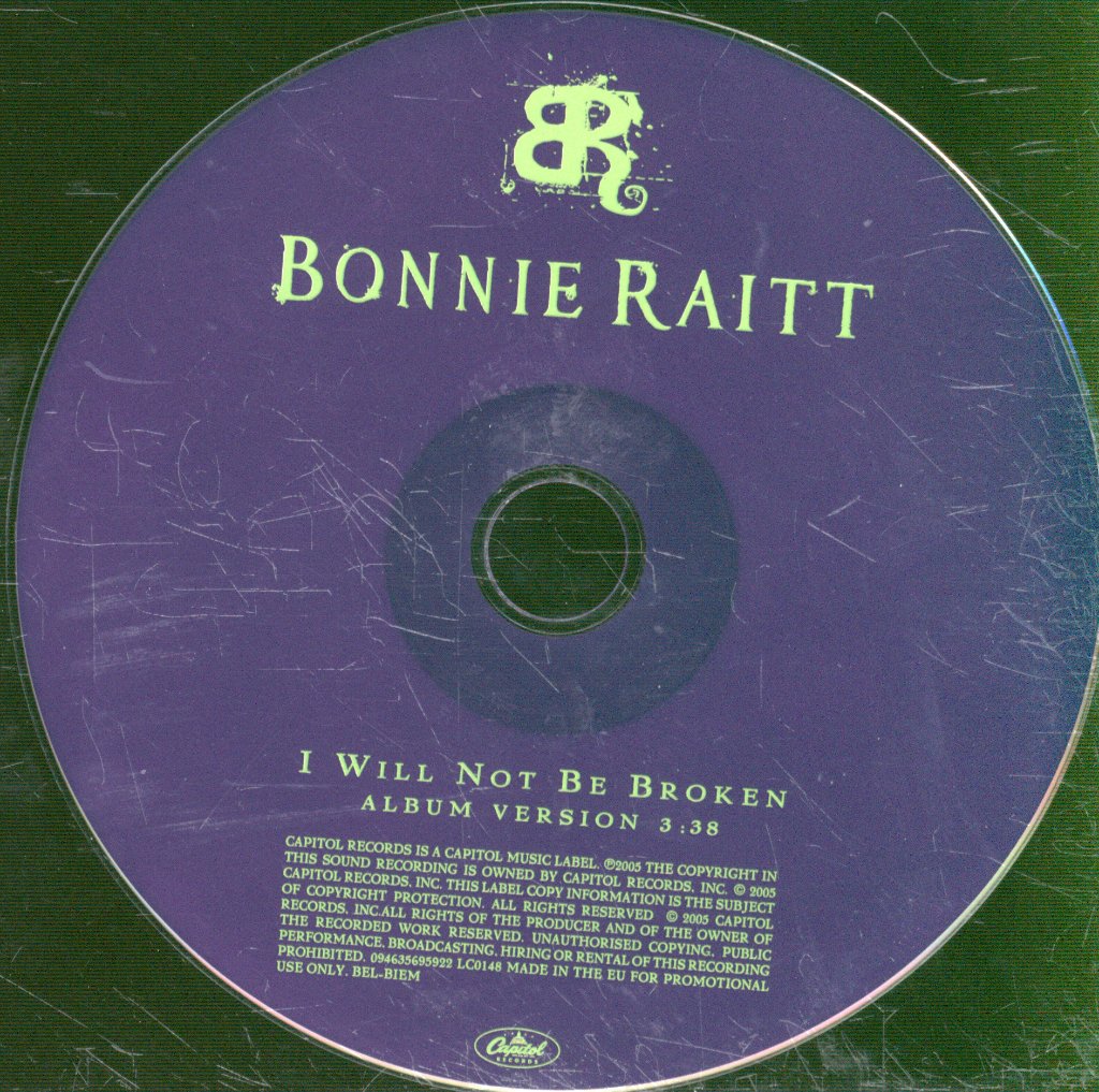 Bonnie Raitt - I Will Not Be Broken - Cd