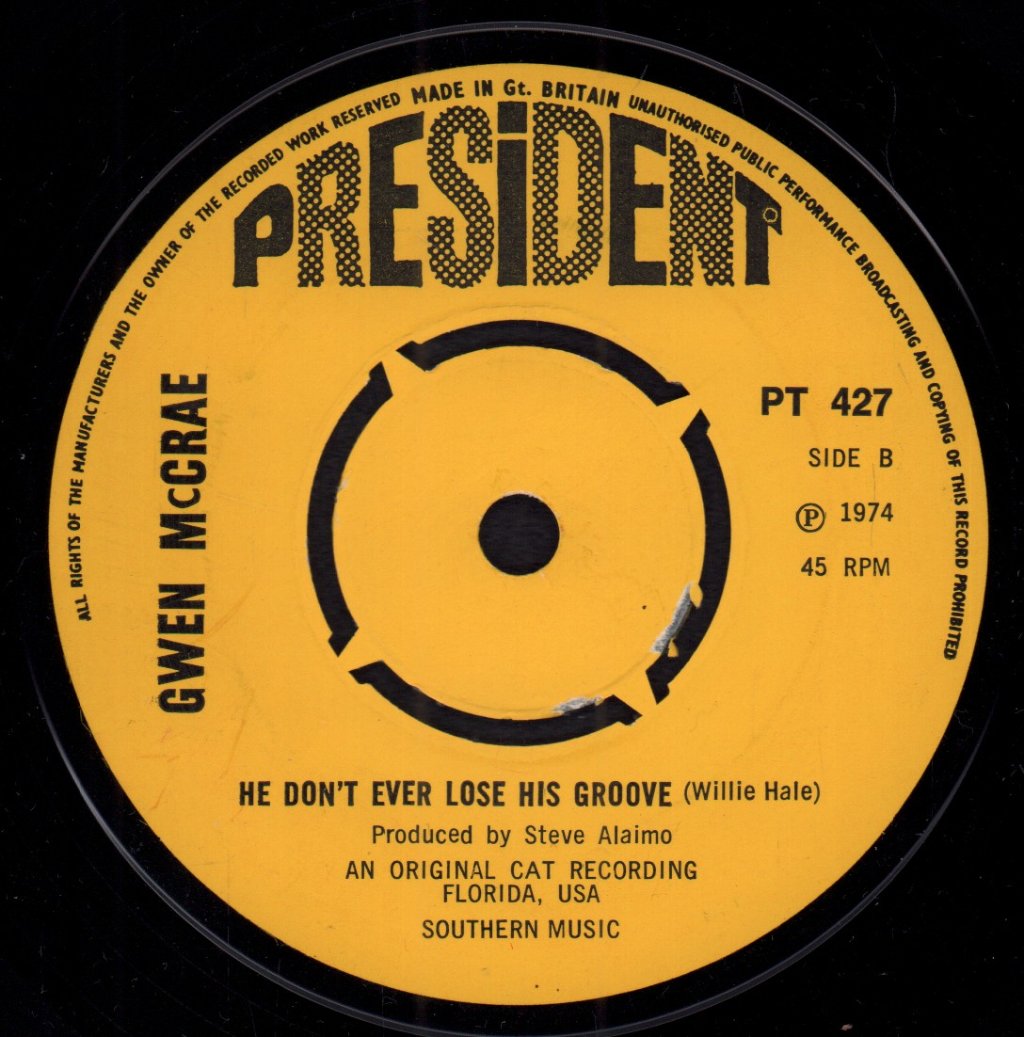 Gwen McCrae - Move Me Baby - 7 Inch