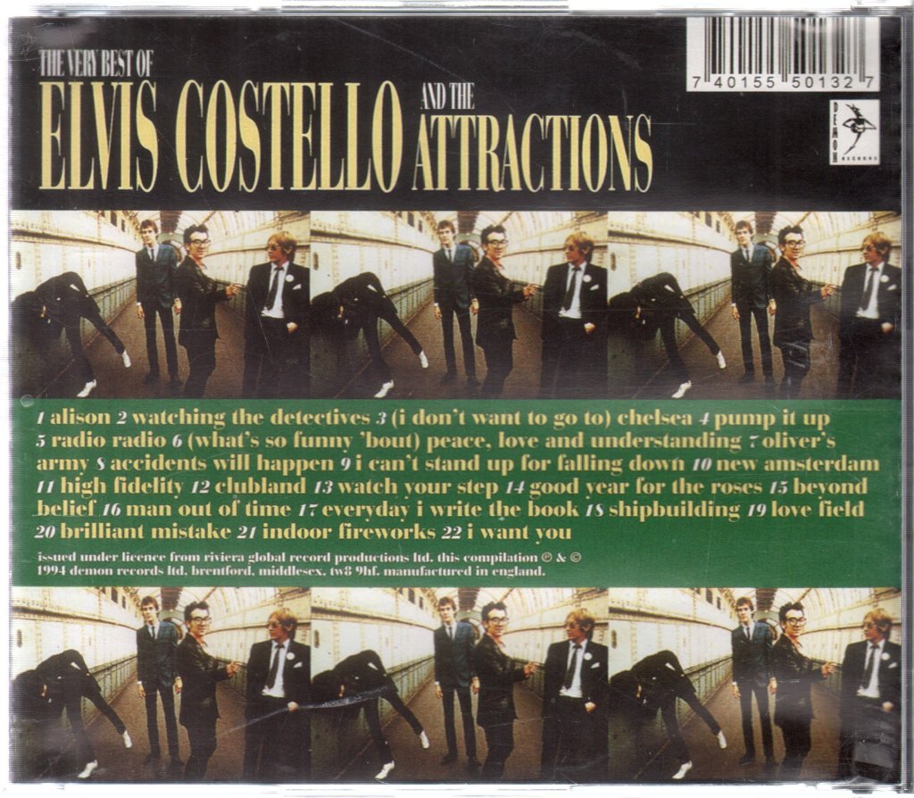 Elvis Costello And The Attractions - Very Best Of - Cd