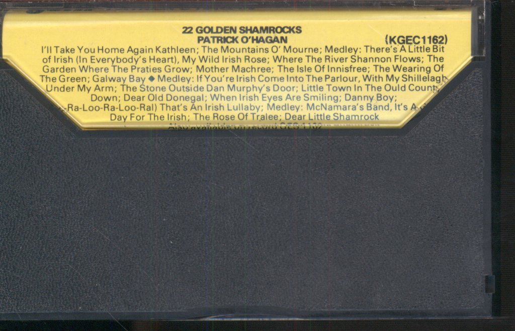 Patrick O'hagan - 22 Golden Shamrocks - Cassette
