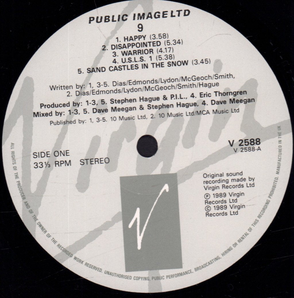 Public Image Ltd - 9 - Lp