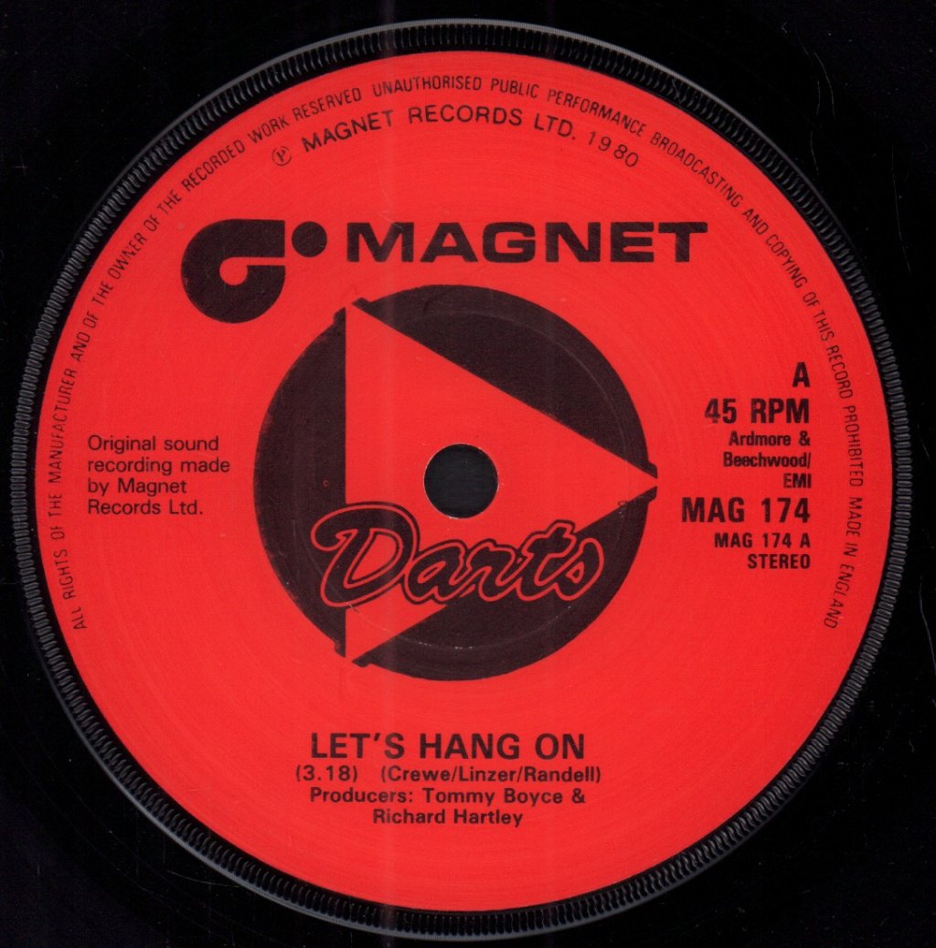 Darts - Let's Hang On - 7 Inch
