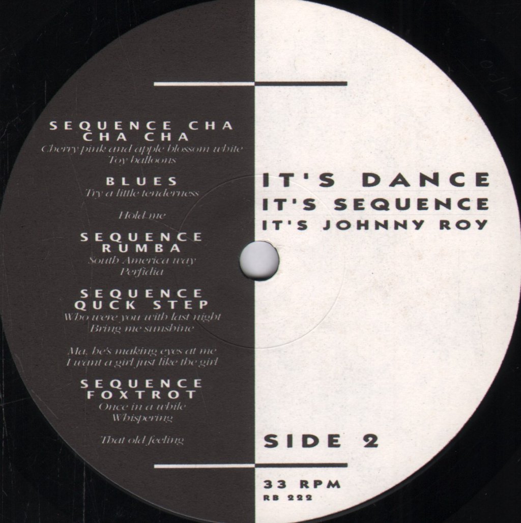 Johnny Roy - It's Dance It's Sequence - Lp