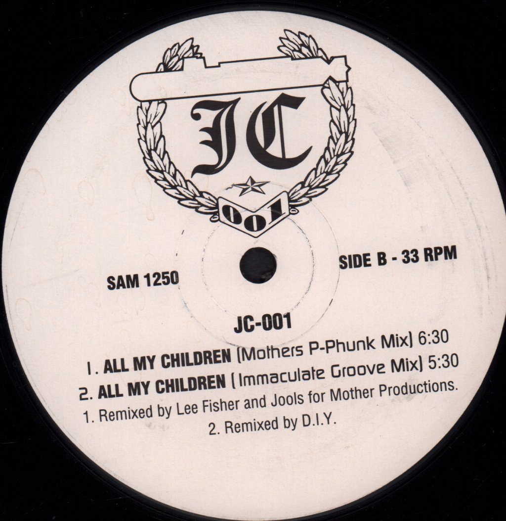 Jc-001 - All My Children - 12 Inch