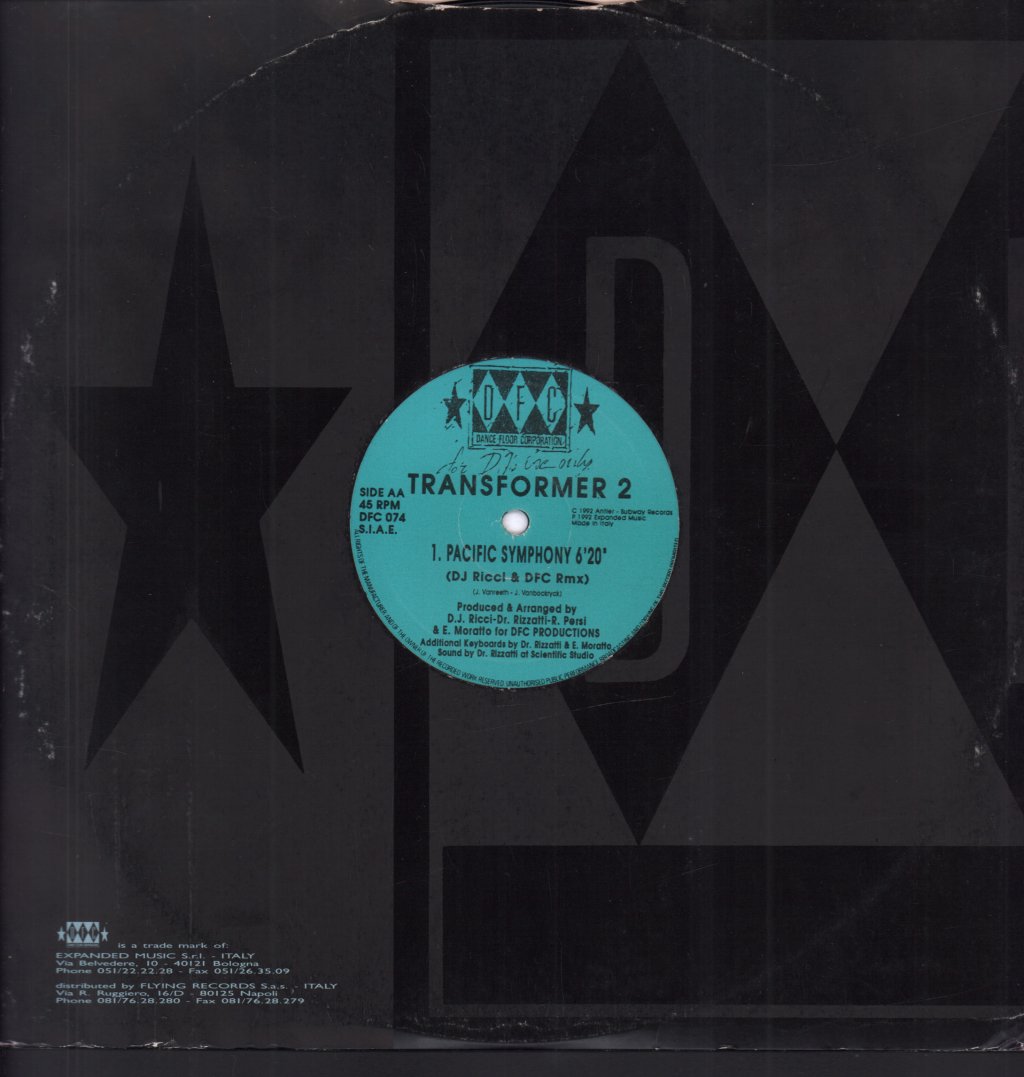 Transformer 2 - Pacific Symphony (Remix) - 12 Inch