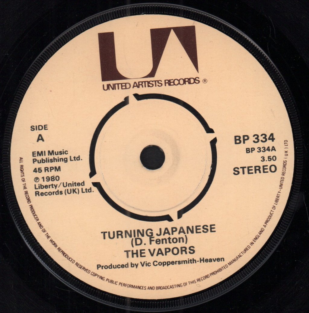 Vapors - Turning Japanese - 7 Inch