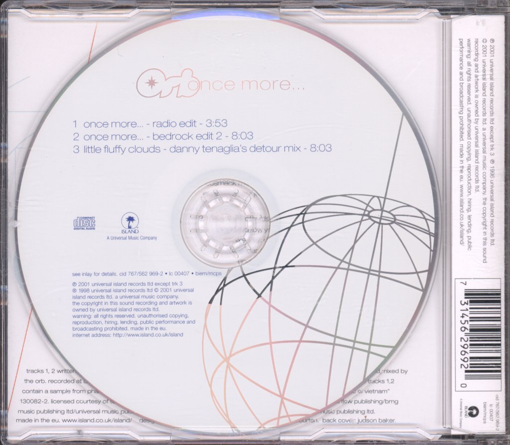 ORB - Once More… - Cd