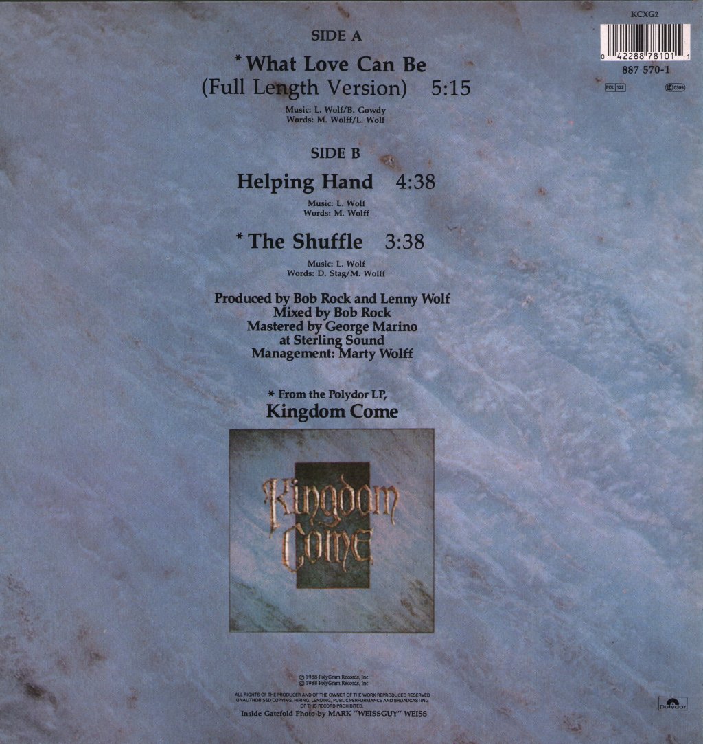 Kingdom Come (80'S/90'S Rock/Metal Group) - What Love Can Be - 12 Inch