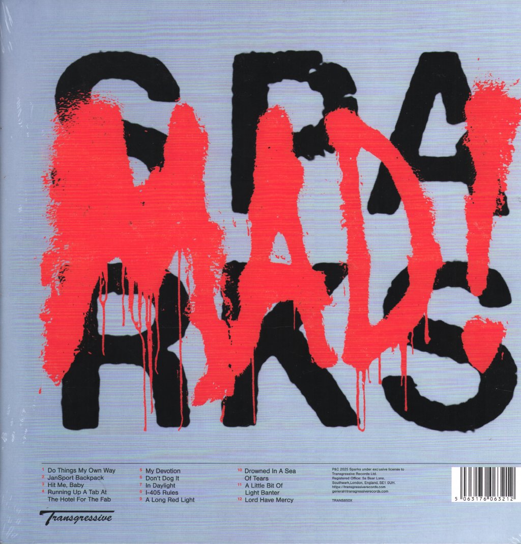 Sparks - MAD! - Lp
