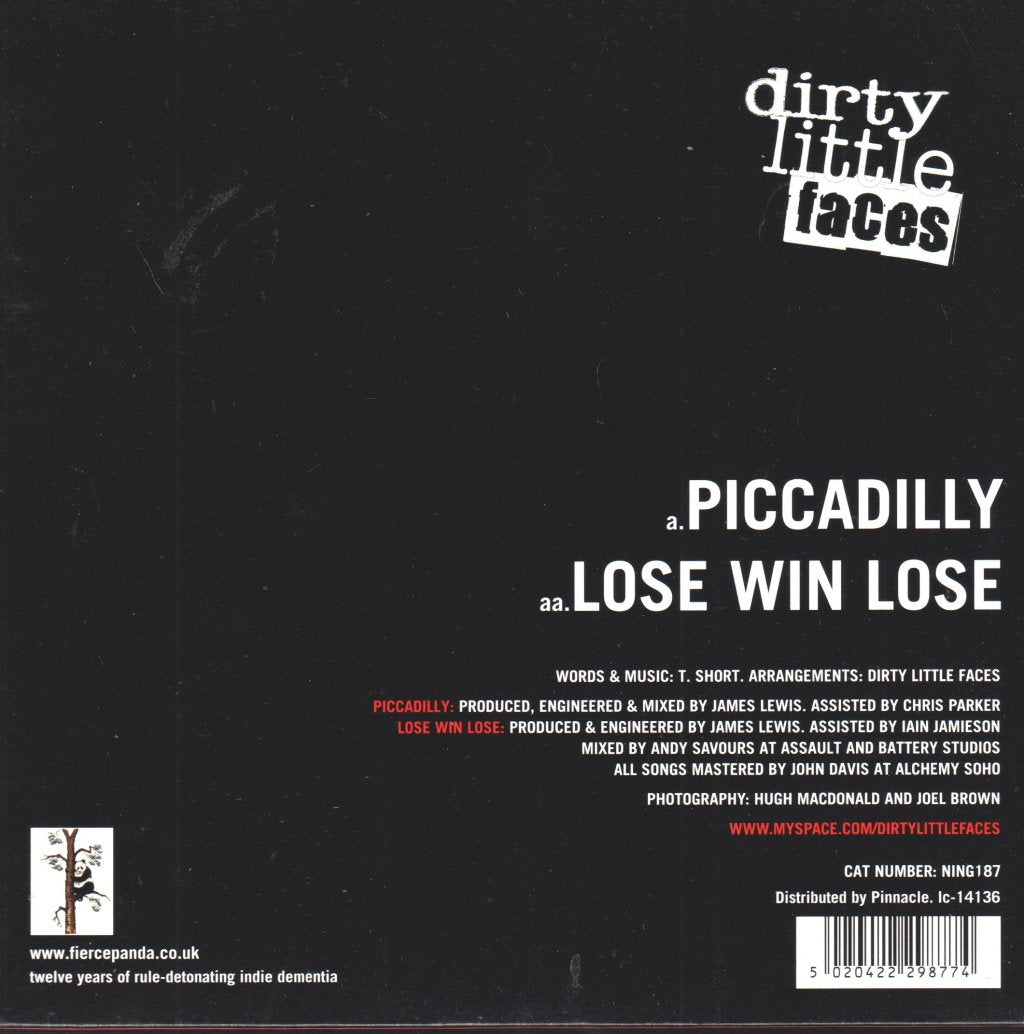 Dirty Little Faces - Piccadilly - 7 Inch
