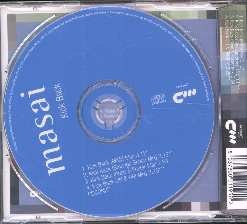 Masai (Girl Group) - Kick Back - Cd