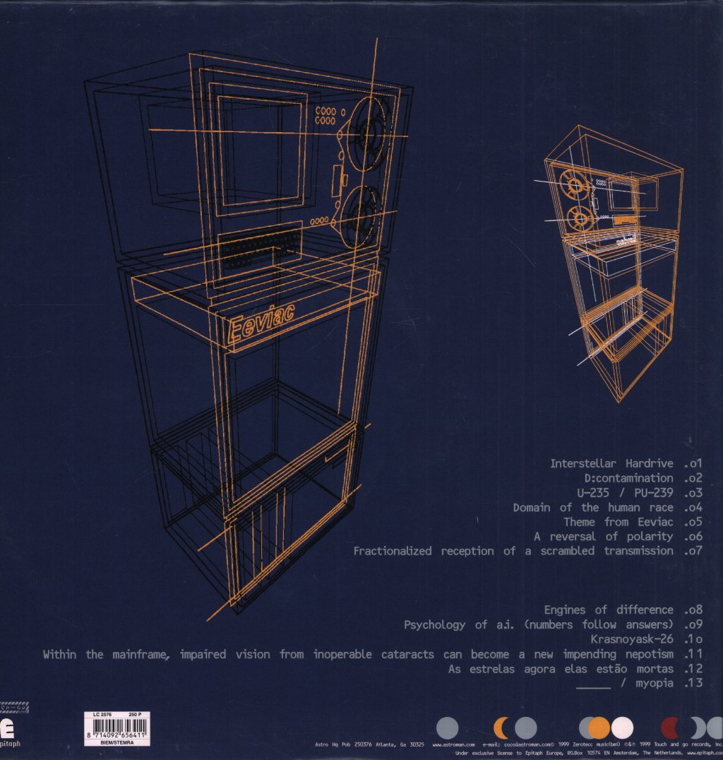 Man Or Astro-Man? - Eeviac: Operational Index And Reference Guide, Including Other Modern Computational Devices - Lp