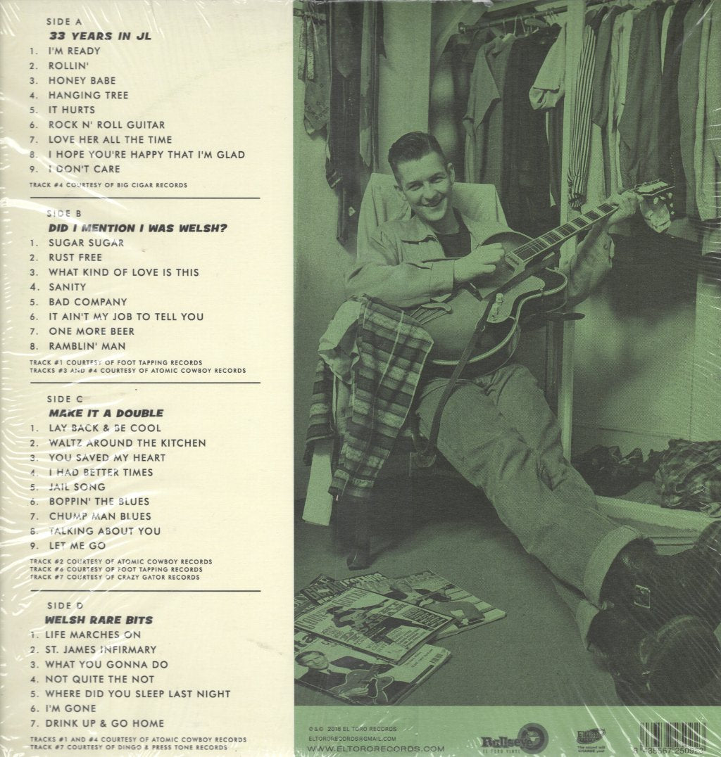 John Lewis (Rockabilly) - 33 Years Stage By Stage - Double Lp