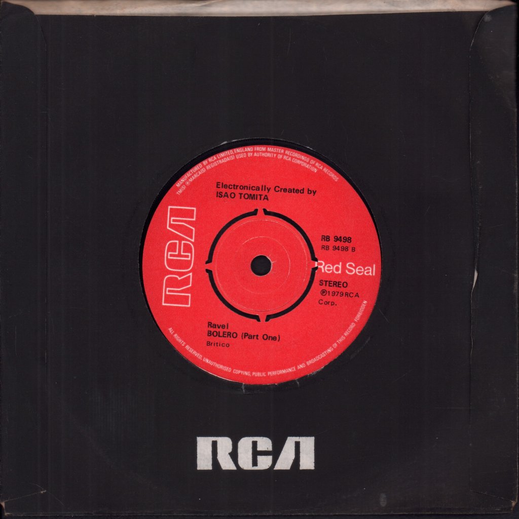 Isao Tomita - Bolero - 7 Inch