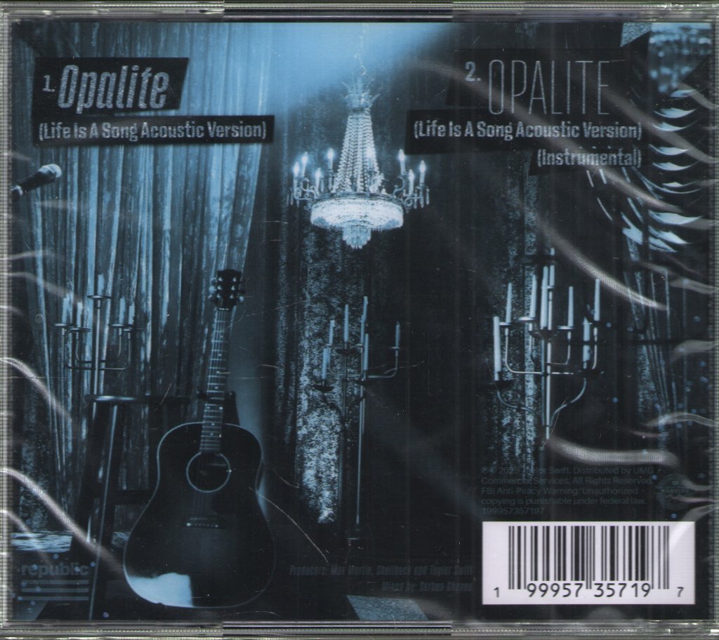 Taylor Swift - Opalite (Life Is A Song Acoustic Version) - Cd