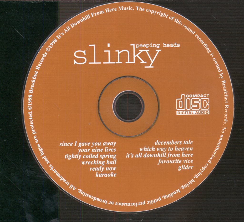 Peeping Heads - Slink - Cd