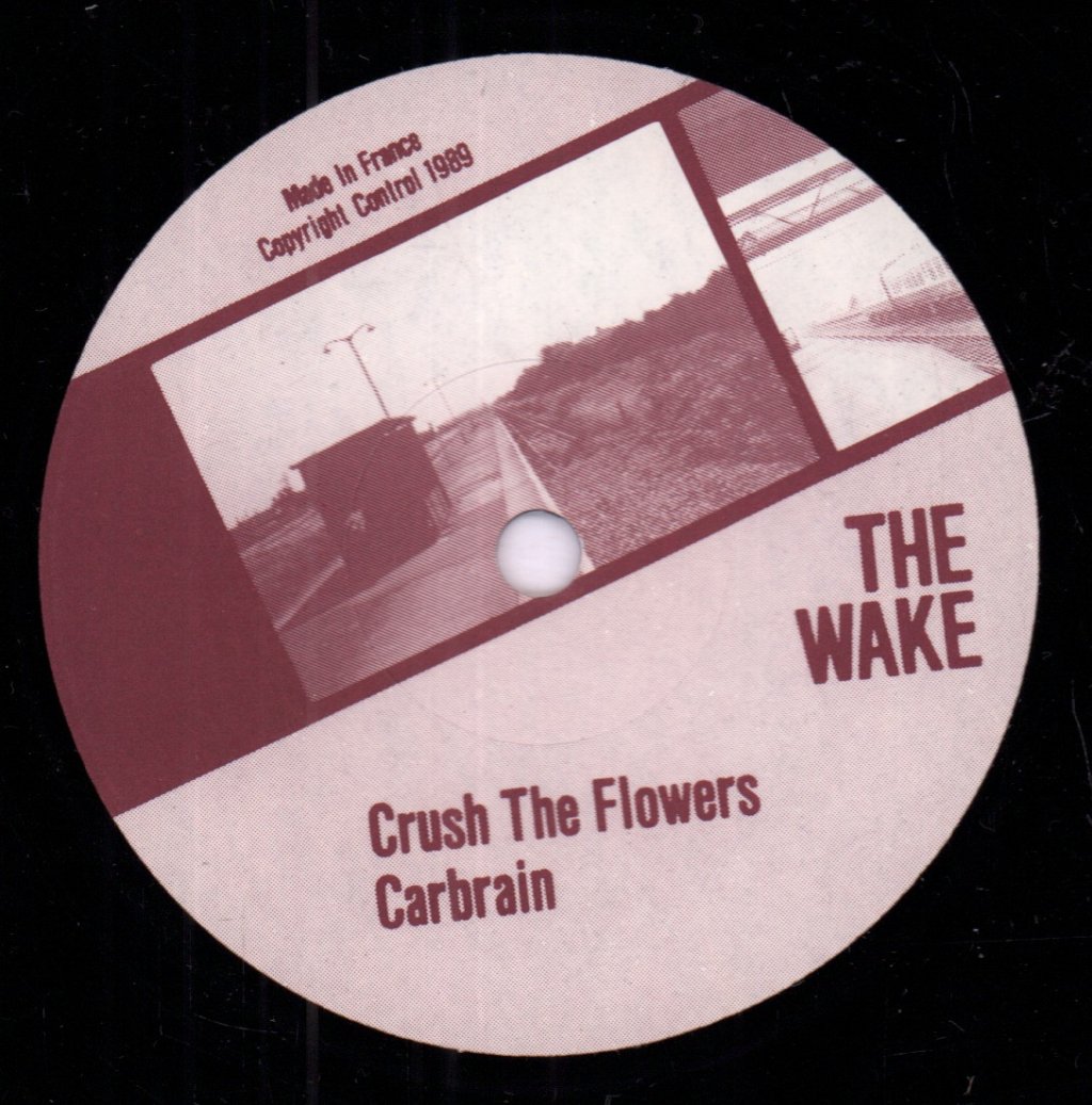 Wake (Indie/New Wave Group) - Crush The Flowers - 7 Inch