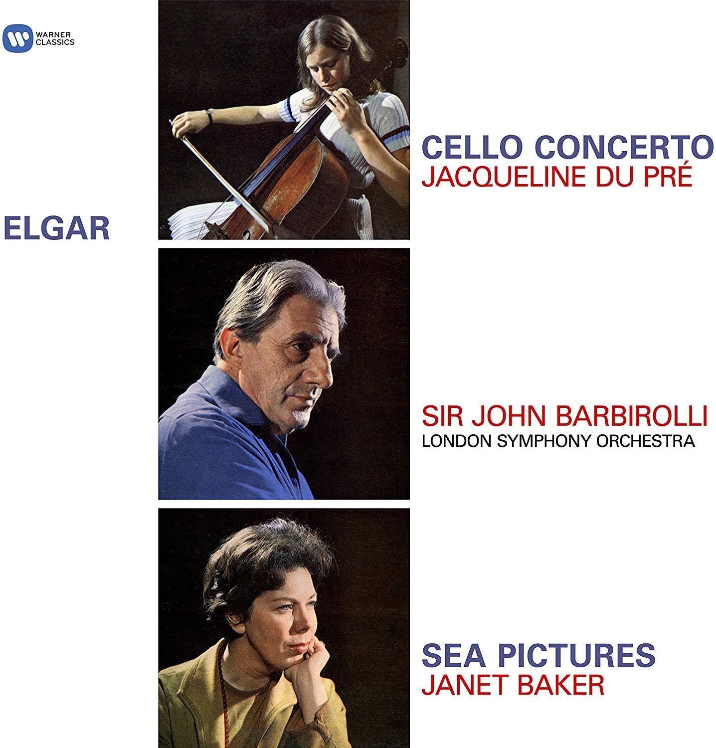 Jacqueline Du Pre - Elgar: Cello Concerto, Sea Pictures - Lp