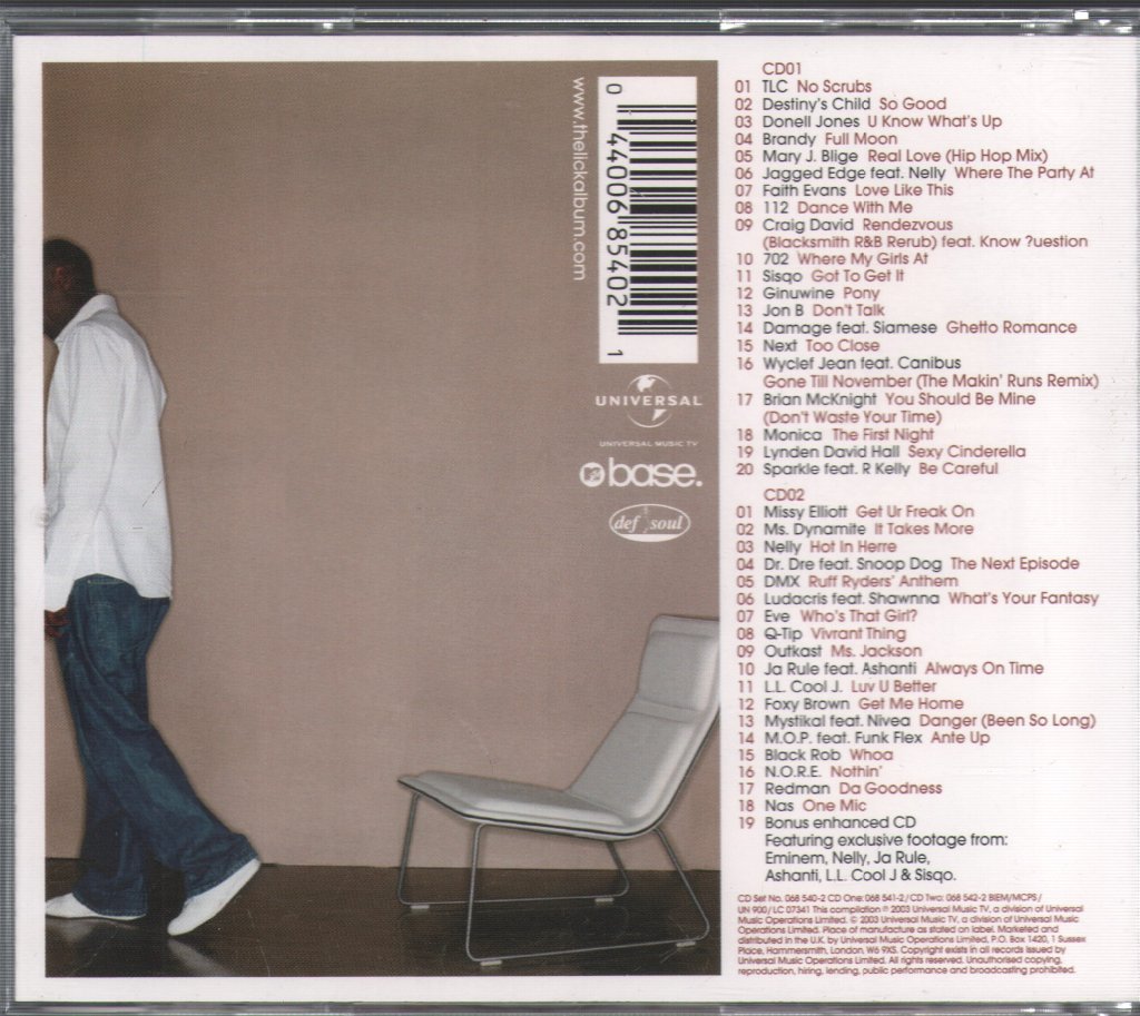 Trevor Nelson - Lick. Best Of. Presented By Trevor Nelson - Double Cd