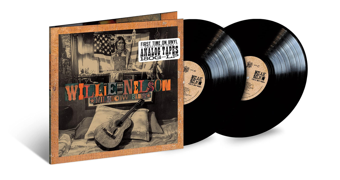 Willie Nelson - Milk Cow Blues - Double Lp