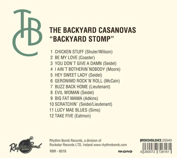 Backyard Casanovas - Backyard Stomp - Cd