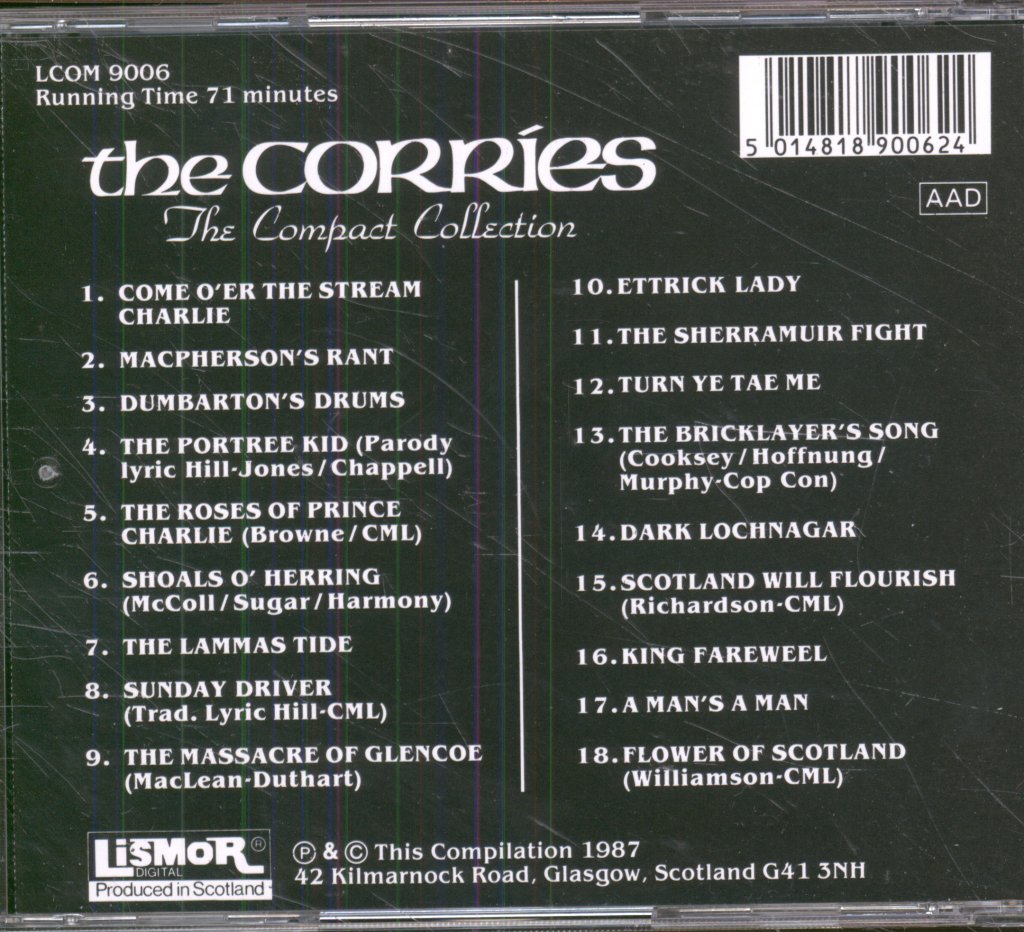Corries - Compact Collection - Cd