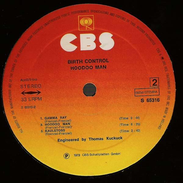 Birth Control - Hoodoo Man - Lp