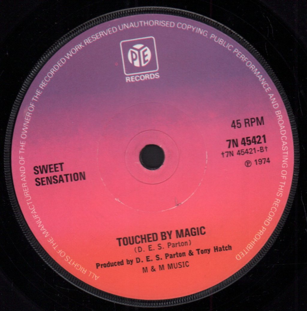 Sweet Sensation - Purely By Coincidence - 7 Inch