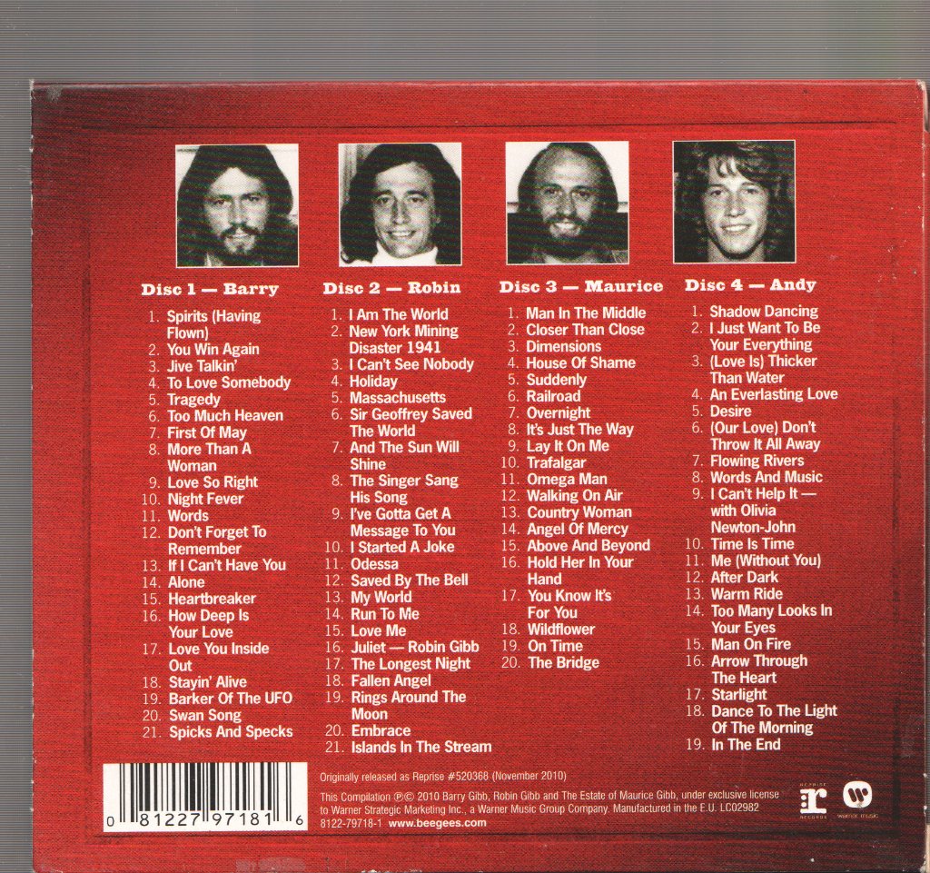 Bee Gees - Mythology (The 50th Anniversary Collection) - Cd Set