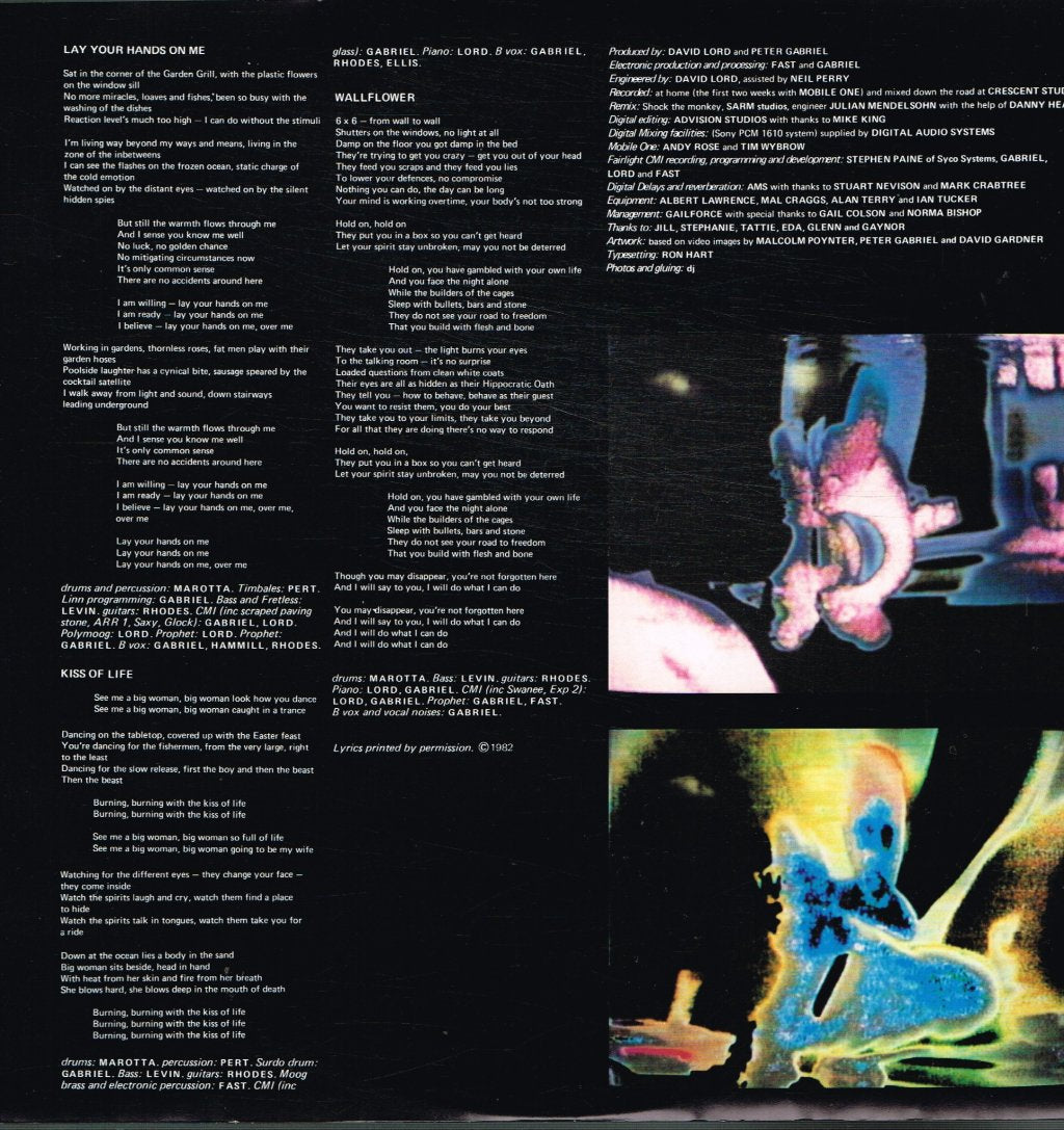 Peter Gabriel - Peter Gabriel - Lp