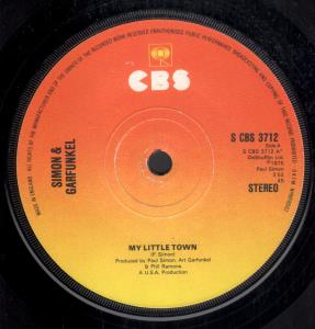 Simon And Garfunkel - My Little Town - 7 Inch