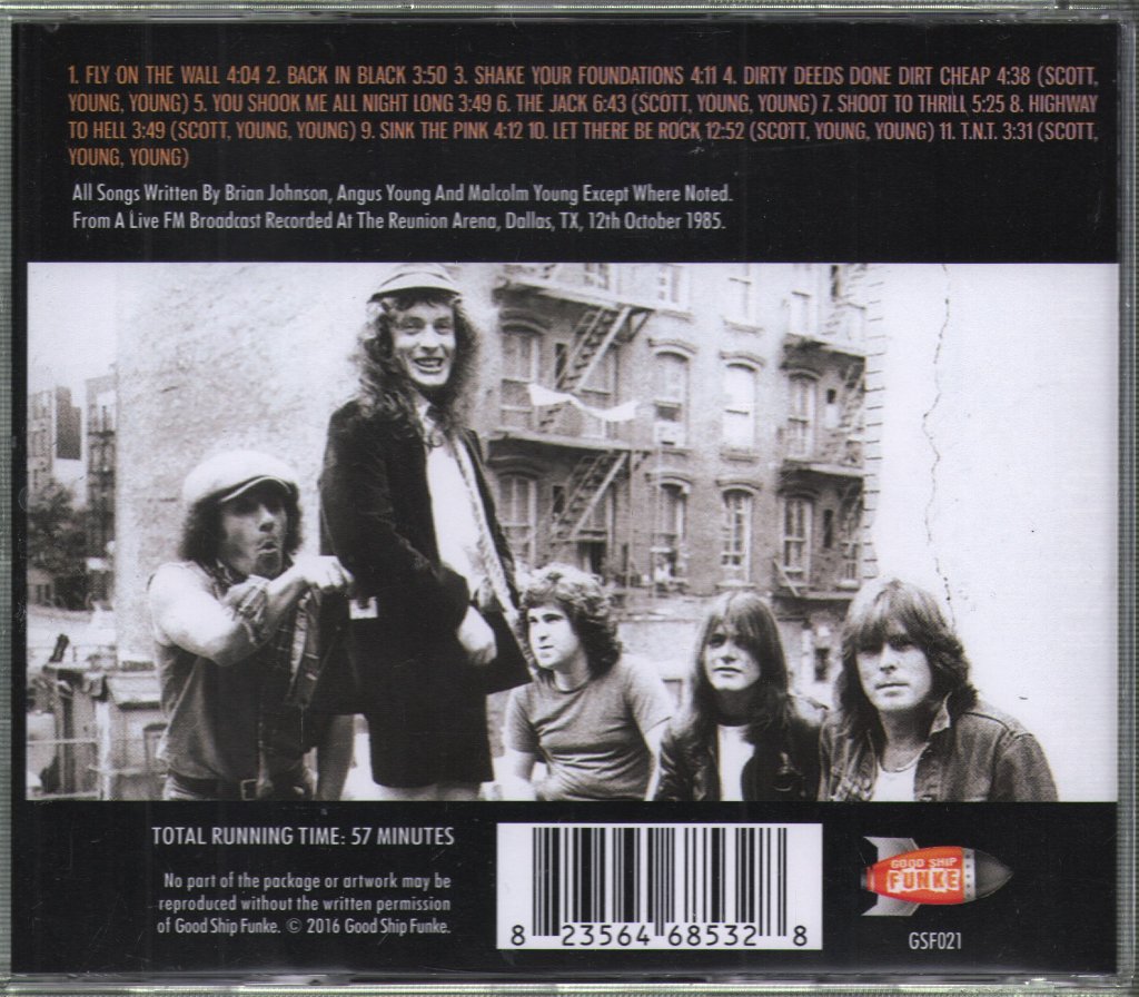 AC/DC - Reunion In Dallas - Cd