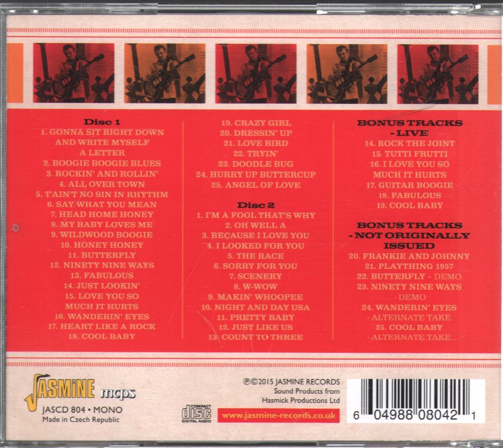 Charlie Gracie - Rockin' And Rollin' - Double Cd