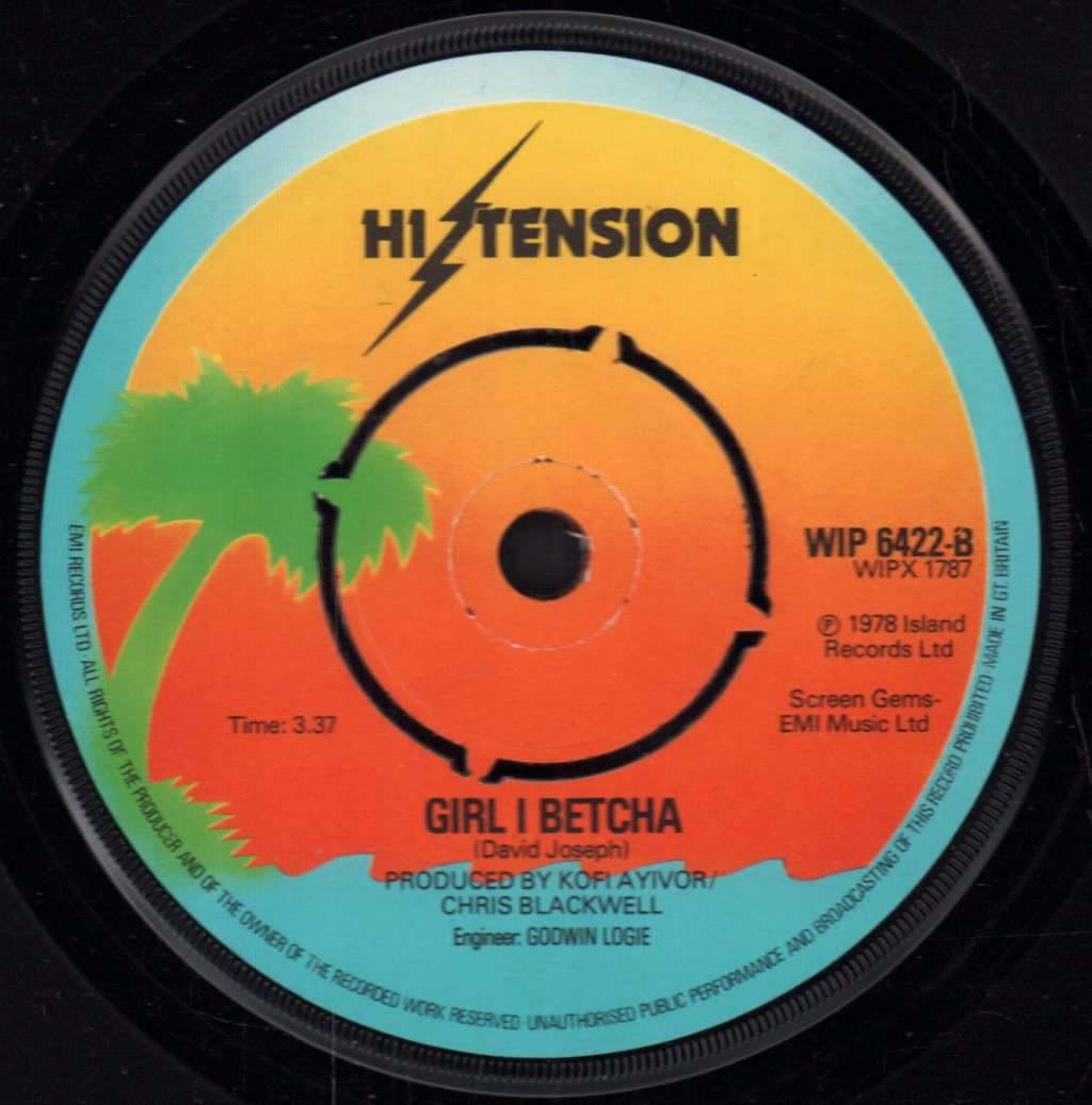 Hi Tension - Hi Tension - 7 Inch