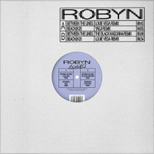 Robyn - Between The Lines/Beach2K20: Remixes (Love Record Stores 2020) - 12 Inch