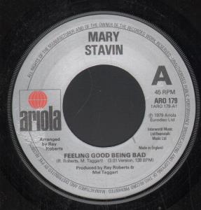 Mary Stavin - Feeling Good Being Bad - 7 Inch