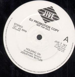 Jonathan Butler - Holding On - 12 Inch