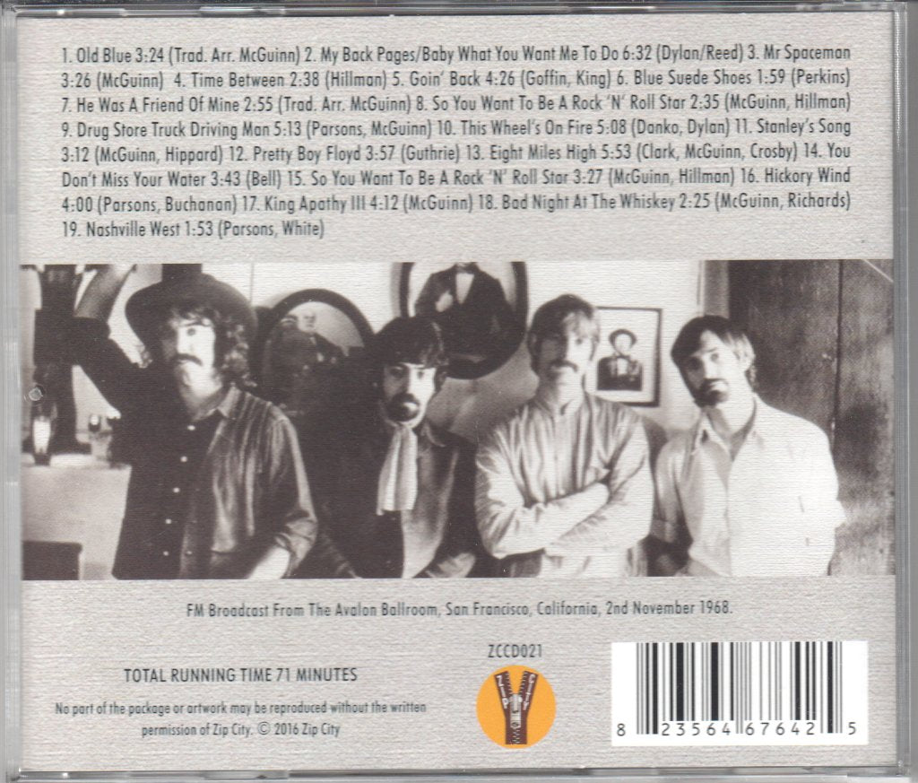 Byrds - Fun In Frisco - Cd
