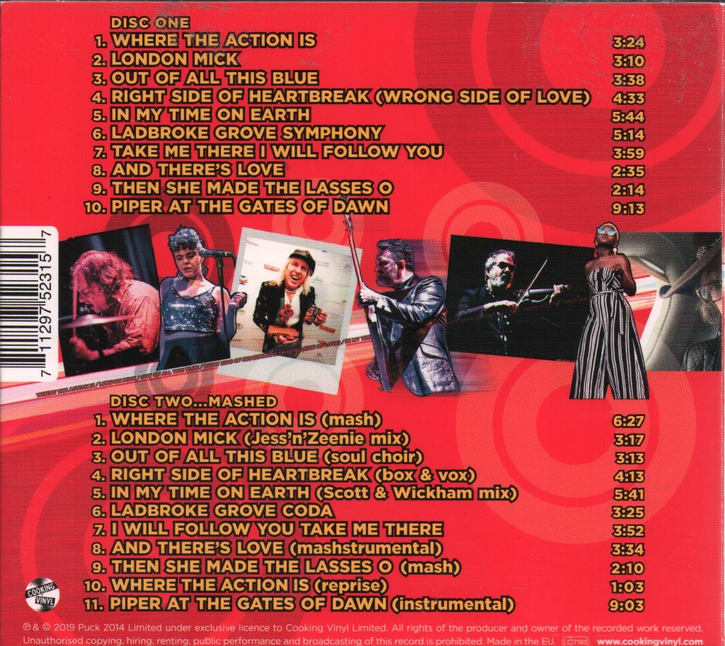 Waterboys - Where The Action Is - Double Cd