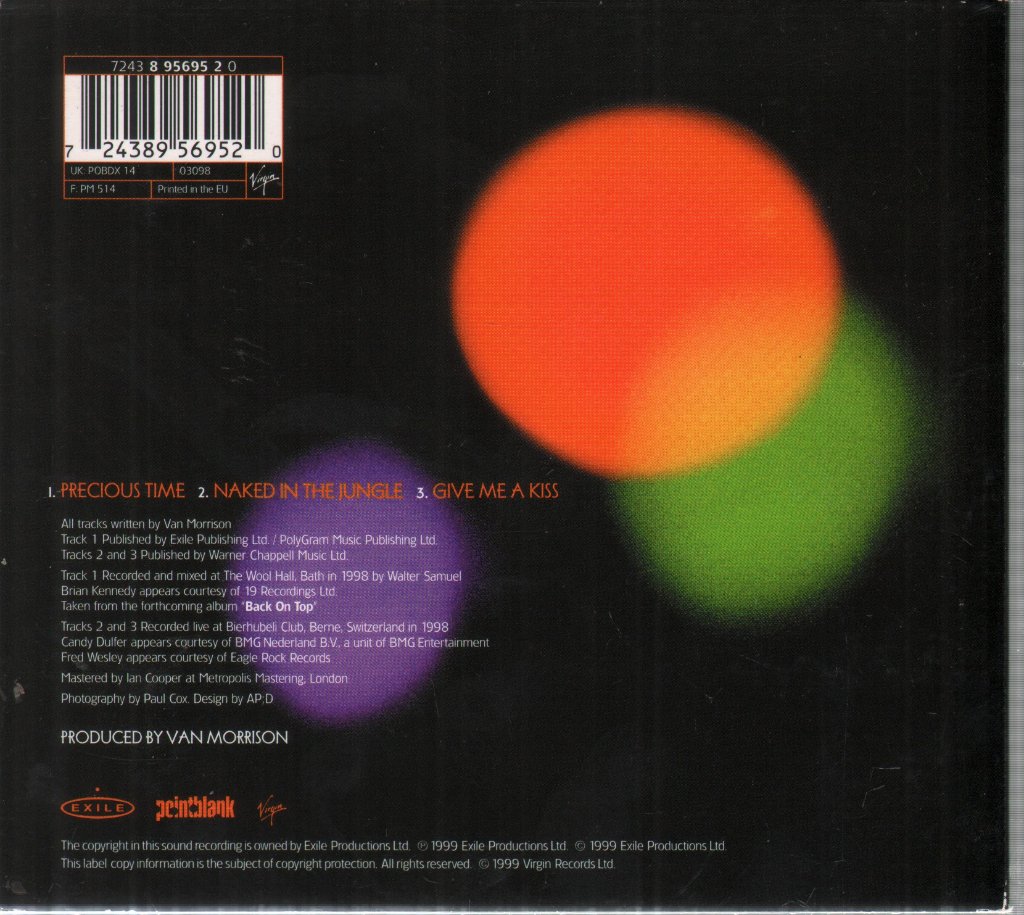 Van Morrison - Precious Time - Cd