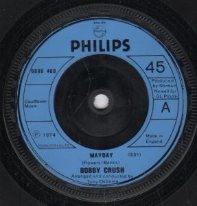 Bobby Crush - Mayday - 7 Inch